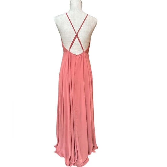 Lulus Womens Mythical Kind of Love Maxi Dress Size M - Picture 5 of 13
